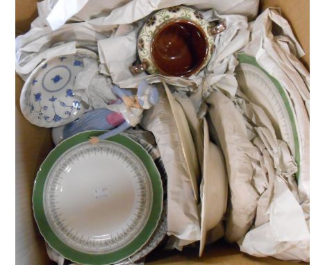 A quantity of china including Royal Worcester Regency pattern dinner set