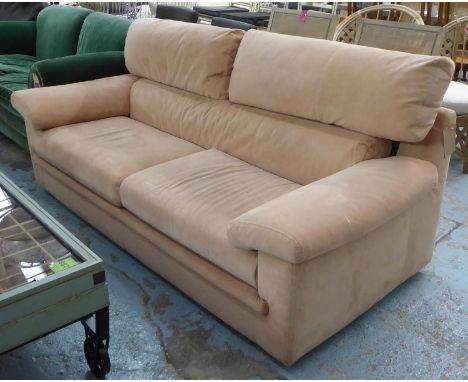 LIGNE ROSET PALLAS SOFA BY CLAUDE BRISSON, 210cm W approx. (with faults) 