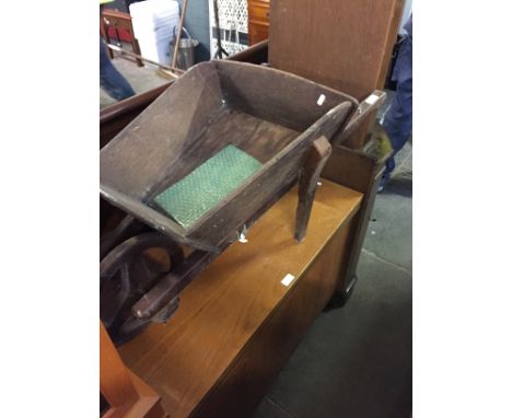 A WHEELBARROW PLANTER