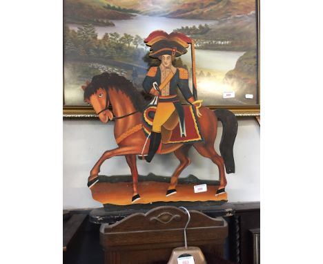 WOODEN CUT OUT FIGURE, H52CM    R