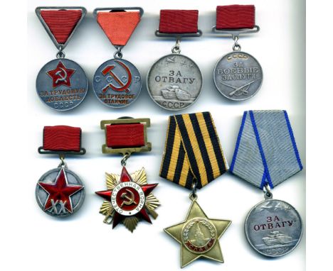 Soviet Union, Copies: fraudulently altered orders and decorations (8), Order of the Patriotic War, First class, type 2 badge 