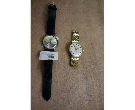 Tissot Seastar 7 watch and Gaumont auto watch