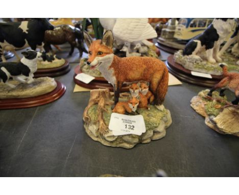 BFA - The Chiltern Collection 'Endangered Species' RW25 Fox Family