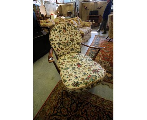Ercol chair with cushions
