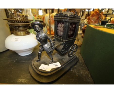 Cast Metal Coach Lantern (Candle)