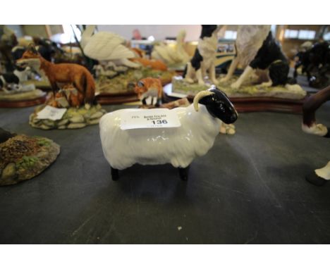 Beswick Scotch Black Face Ewe