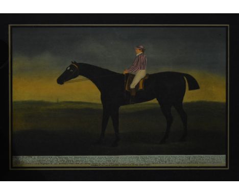 Skyscraper by Highflyer, 1789, reproduction print, 35cm x 49cm.