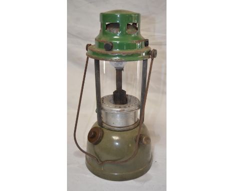 Military Bialaddin paraffin lamp, dated 1962 and stamped with Broad Arrow 