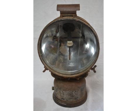 Large vintage Tilley paraffin floodlight lamp, Height approx 65cm 