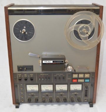 Retro Stellaphone 4 track reel to reel tape recorder/player with original  manual ect.