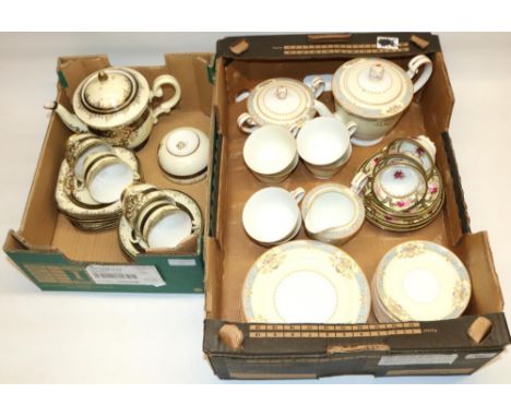 Twenty piece tea service, part Noritake tea set, and a Meito China eighteen piece tea set 