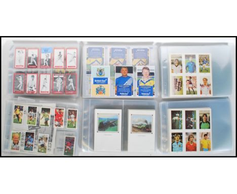 A collection of sporting related trade cards to include Birchgrey 1987 Ryder Cup winners, Brindley Australian Cricketers, Tru