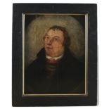 Unidentifizierter Künstler, Ölgemälde Portrait Martin Luther, unbekannt