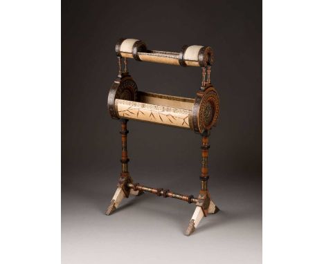   CARLO BUGATTI  1856 Mailand - 1940 Molsheim/ Elsass  ART NOUVEAU-ARBEITSTISCHCHEN     Italien, Mailand, um 1902     Diverse