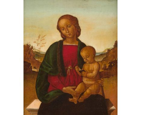   PIETRO PERUGINO (NACHFOLGER)  ('GEBOREN ALS PIETRO VANNUCCI')  1445/48 Città della Pieve (Perugia) - 1523 Fontignano    MAD