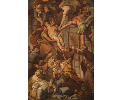   DANIELE DA VOLTERRA (SPÄTE SCHULE)  ('EIGENTLICH DANIELE RICCIARELLII')  1509 Volterra (Toskana) - 1566 Rom    KREUZABNAHME