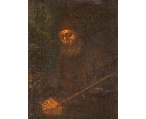   OSTEUROPÄISCHE SCHULE  Meister, tätig um 1700.    CHARIDAS (WAHRSCHEINLICH FÜR CARITAS) WOHLTÄTIGKEIT     Öl auf Leinwand a