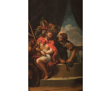   ANTHONIS VAN DYCK (UMKREIS)  22. März 1599 Antwerpen - 9. Dezember 1641 London    GEISSELUNG CHRISTI     Öl auf Eichentafel