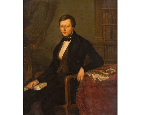   PETRUS JOSEPHUS WITDOECK  1803 Antwerpen - 1873    Gemäldepaar: Bildnis eines Herren (1), Bildnis einer Dame (2)     Jew. Ö