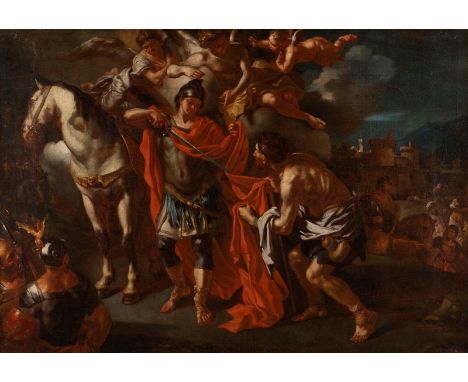   FRANCESCO SOLIMENA  ('L'ABATE CICCIO')  4. Oktober 1657 Canale di Serino - 3. April 1747 Barra bei Neapel    DER HEILIGE MA