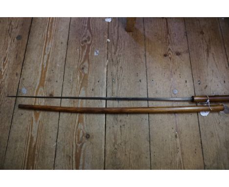 An antique swordstick.&nbsp; 