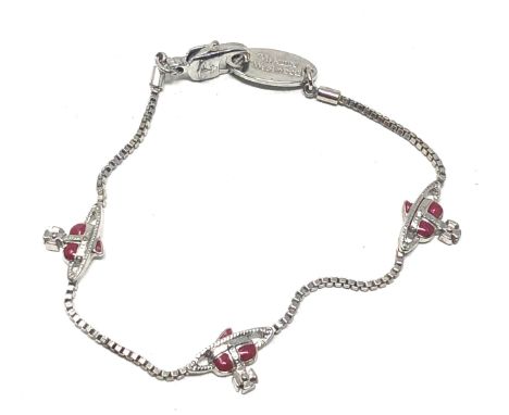 Vivienne Westwood enamel orb bracelet measures 16cm long 