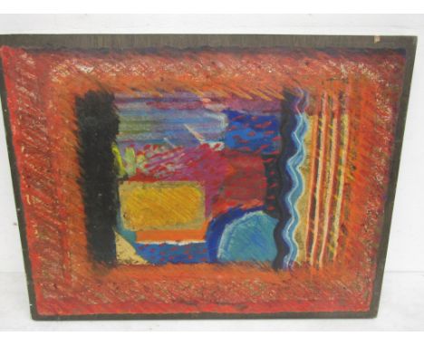 Neil Ward-Robinson oil on board 'Golden Casket' 56x43cm