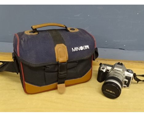 Minolta Dynax 505 sl Super AF camera with bag&nbsp;