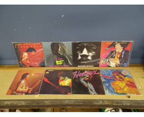 8 Jimi Hendrix LP's&nbsp;