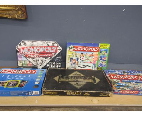 Limited Edition Monopoly games, all checked&nbsp;