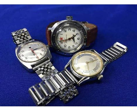 LOT OF VARIOUS VINTAGE WATCHESincluding Roamer, Rone and Mentor 