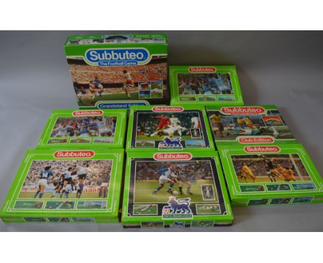 22 Assorted Subbuteo and similar sets, all boxed. Not checked for completeness.