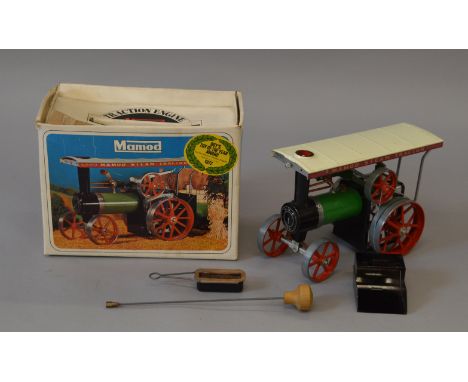 Live Steam. Mamod. TE1a Traction Engine. Overall G+ boxed.