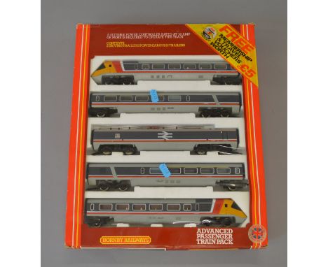 OO Gauge. Hornby. R794 Advanced Passenger Train (APT) train pack. VG boxed. Pantograph present. 