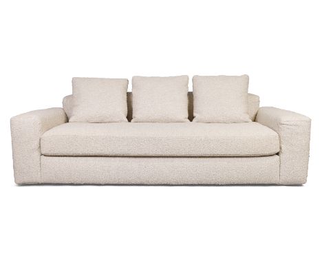 Carlo Colombo (b.1967) for Poliform&nbsp;'Dune' three seater sofa, circa 2015&nbsp;'Ladakh Naturel 01' Boucle fabric upholste