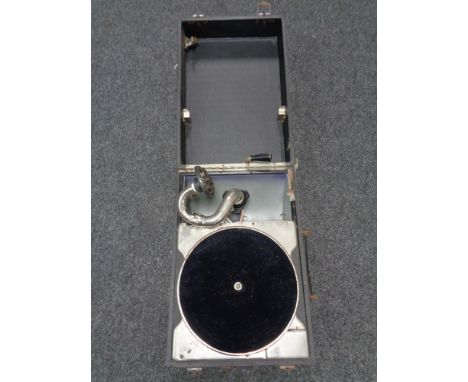 A Decca record player 