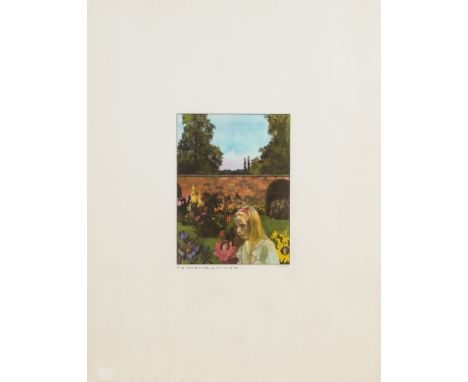 δ Peter Blake (b.1932)'It isn't manners for us to begin, you know' said the RoseScreenprint in colours, 1970, signed and numb