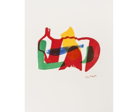 δ Henry Moore (1898-1986)Multicoloured Reclining Figure (Cramer 99)Lithograph printed in colours, 1967, the edition was 380, 