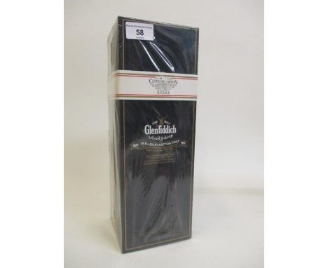 A bottle of Glenfiddich scotch whisky, dated 1987, 75cl 