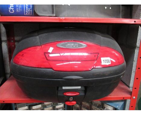 A good as new GIVI Monolock toolbox with fittings