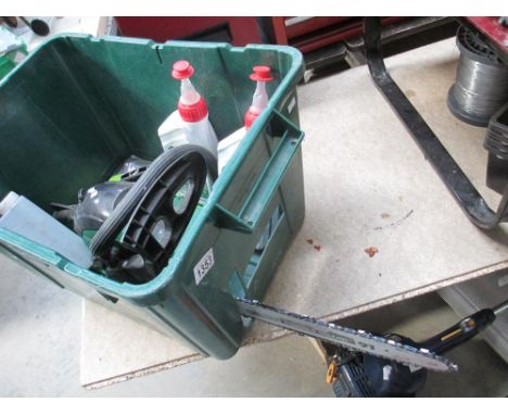A Gardenline 41cc petrol chainsaw