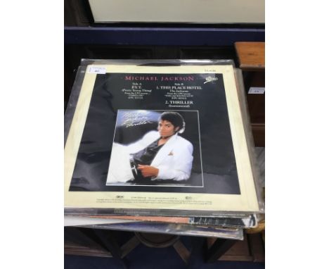 COLLECTION OF LP VINYL RECORDS, including Michael Jackson, Method Man and Rod Stewart (20)