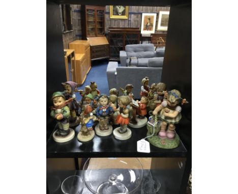 COLLECTION OF VARIOUS HUMMEL FIGURES