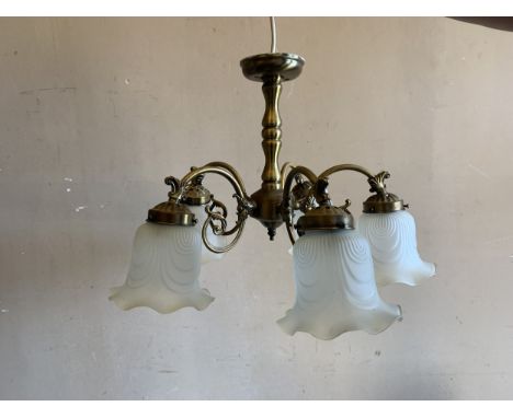 SIX BRANCH CEILING LIGHT PENDANT