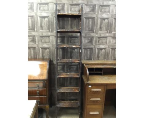 SET OF VINTAGE LADDERS