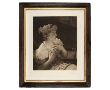 * Sant (James, 1820-1916). The Mirror, 1894, uncoloured mezzotint on india wove by Charles John Tomkins (1847-circa 1897), af