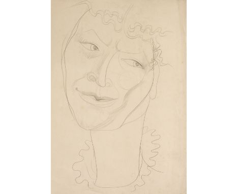 ARR * Winsten (Clare, 1894-1989). Portrait, pencil on paper, a few pale spots, 38 x 27 cm (15 x 10.75 in)Qty: (1)NOTESFormerl