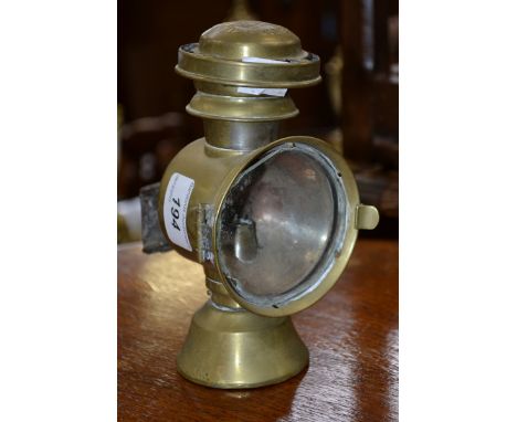 A vintage bicycle lamp, La Merveilleuse,G & M Paris.