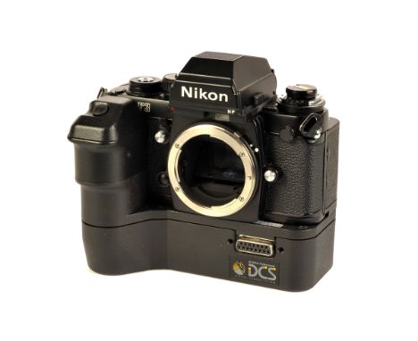 A Kodak Professional DSC Camera, based on Nikon F3 HP, with Kodak DSC Camera Back DC3, body serial no. 1901661, back serial n