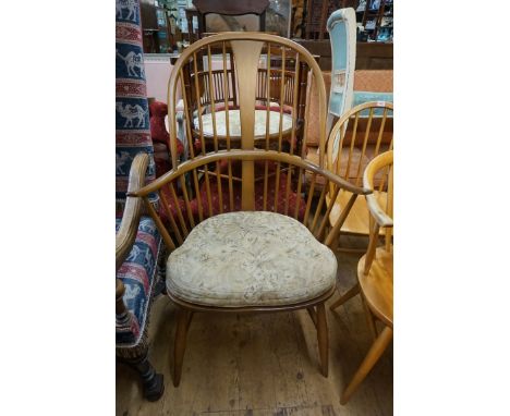 An Ercol 'Chairmakers' armchair.&nbsp; 